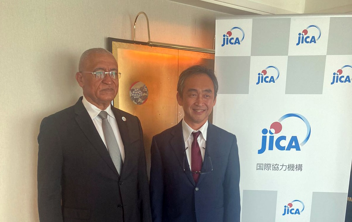 MNECIR reúne-se com o Vice-presidente do JICA