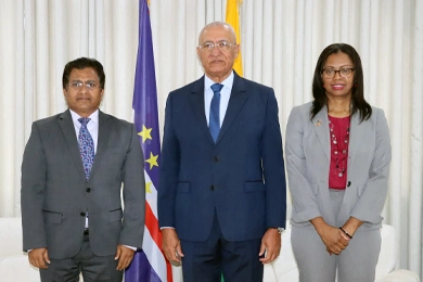 Visita do Embaixador Shri Sevala Naik Mude, Secretário de Estado do Ministério das Relações Exteriores da India