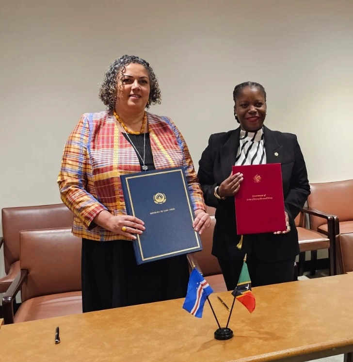 Cabo Verde estabelece Relações Diplomáticas com São Cristovão e Neves